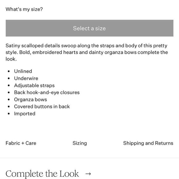 For Love and Lemons Graphic Hearts Bustier - Picture 4 of 8